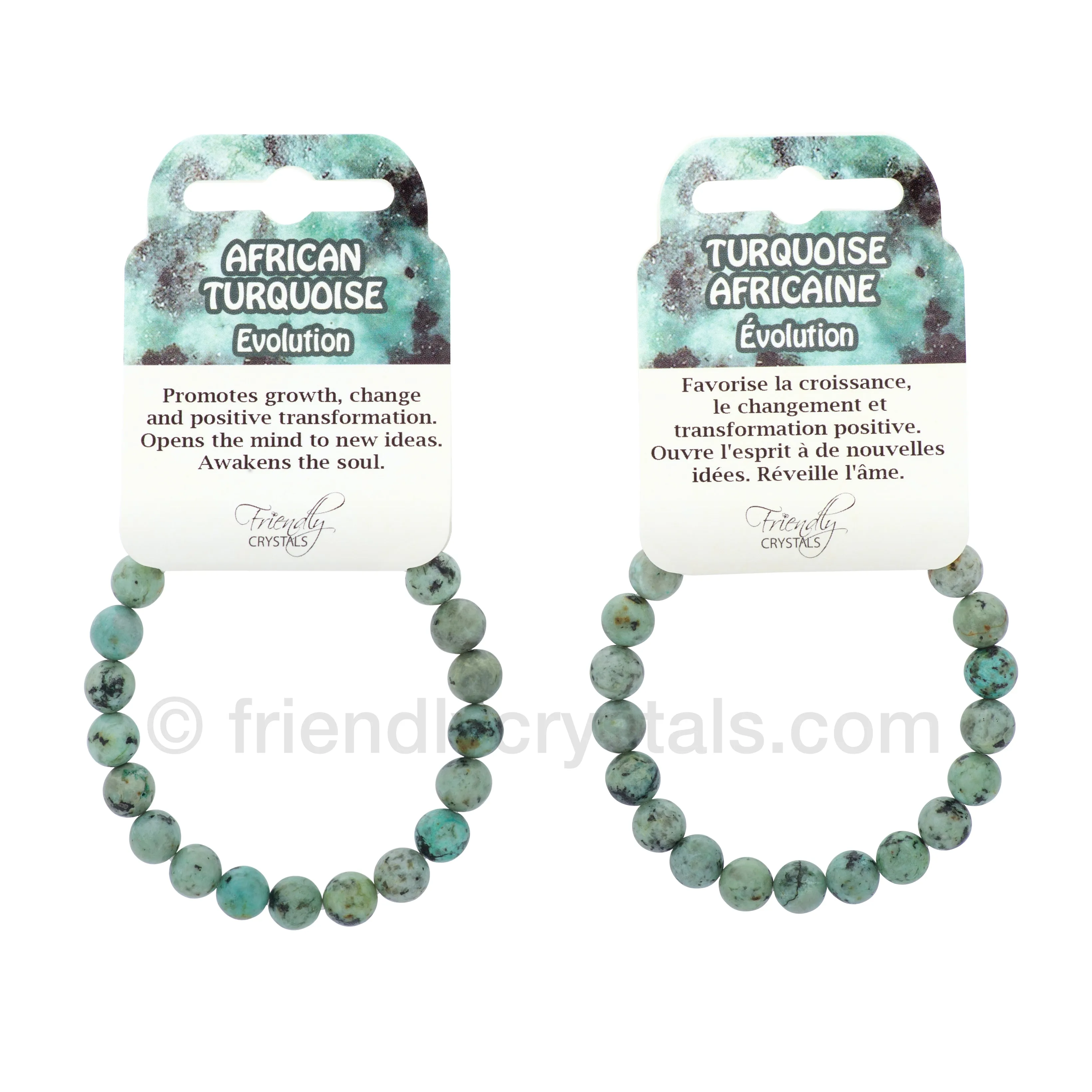 African Turquoise Power Bracelet