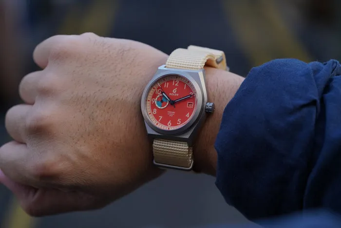 BDR Watch Venture Wayfarer Tangerine D