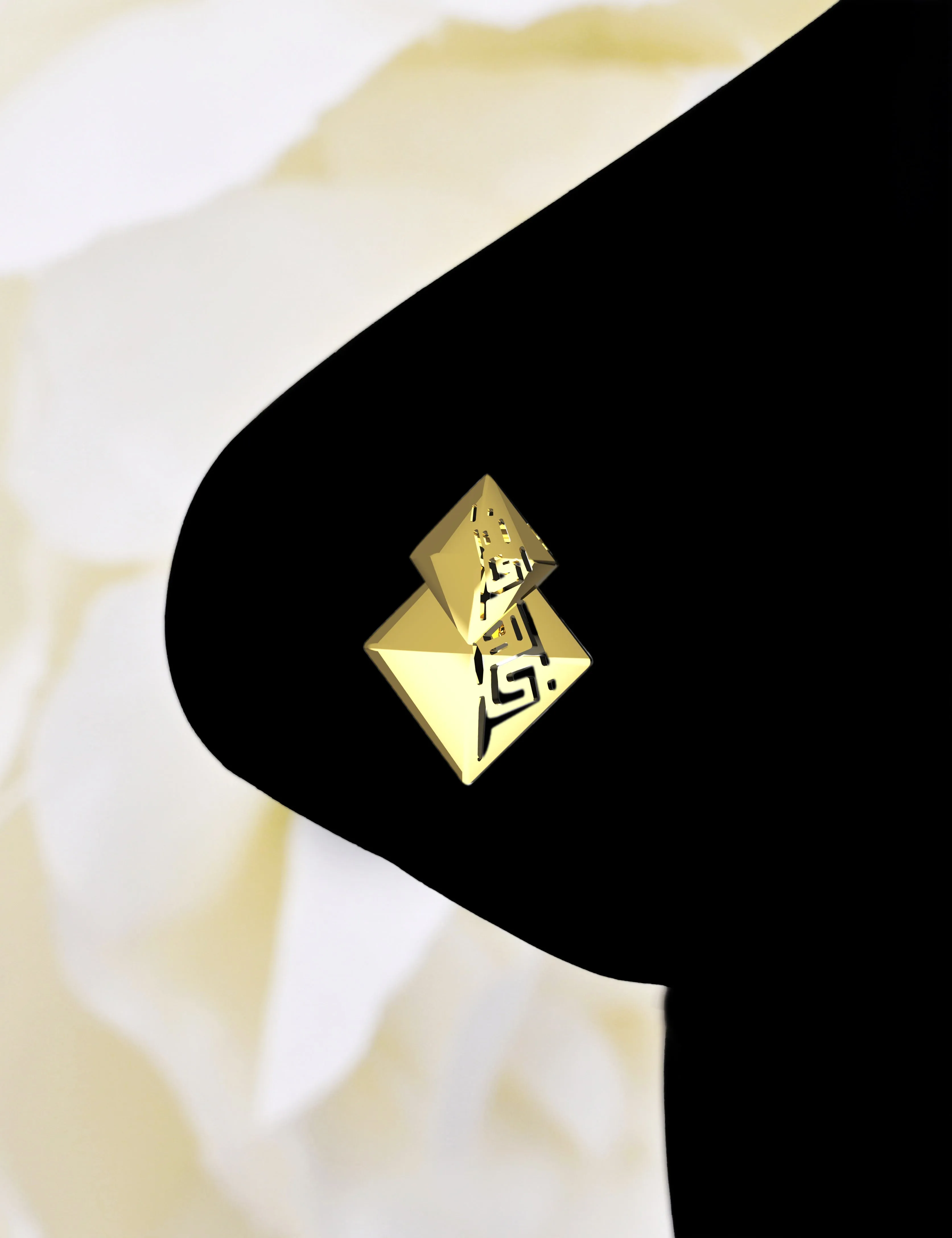Bold Gold Nose Stud – Thick Silver Nose Ring Piercing for Statement Style