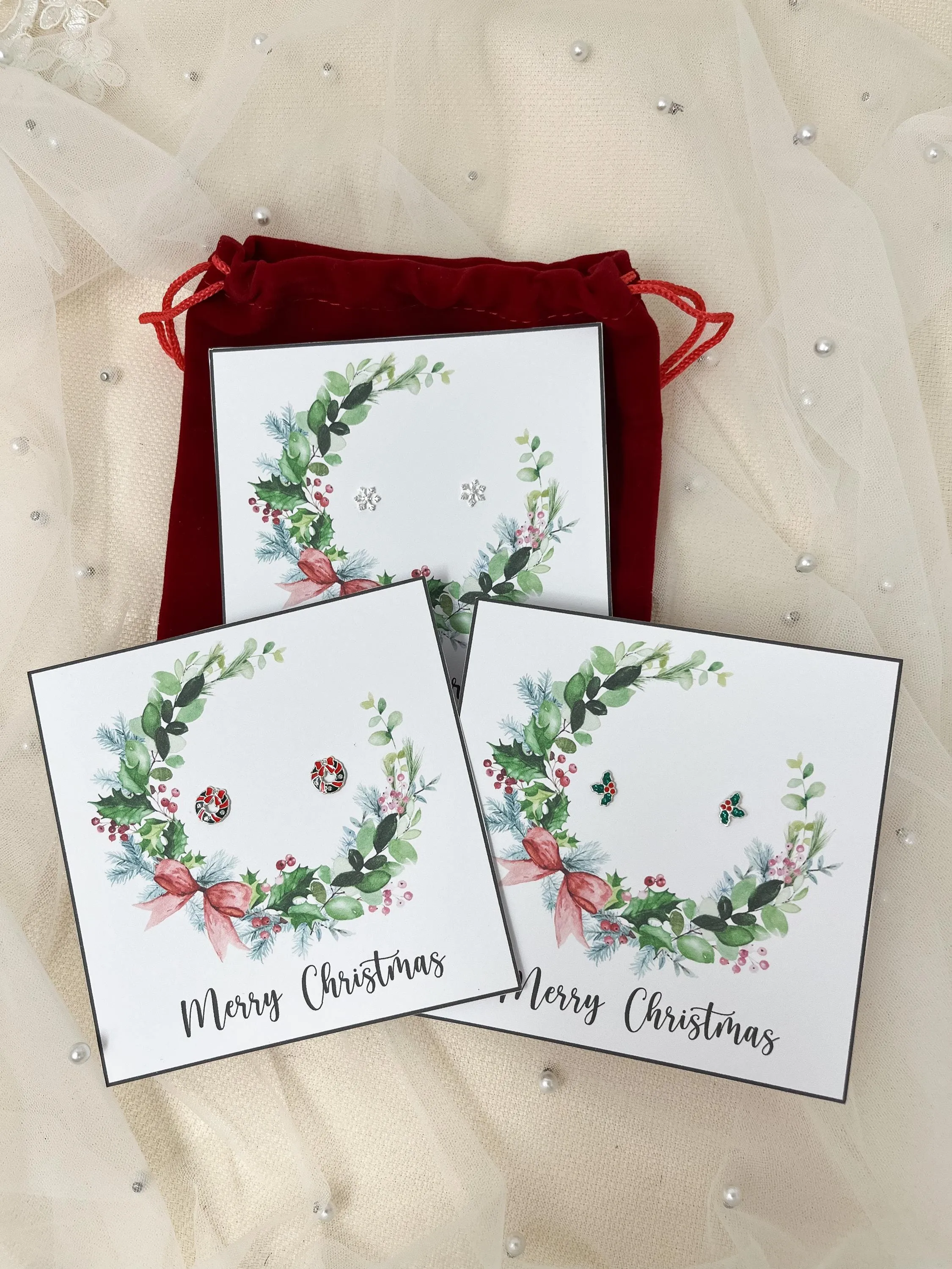 Christmas Earrings | Snowflake Earrings | Stocking Filler Gifts | Secret Santa Gift | Jewellery