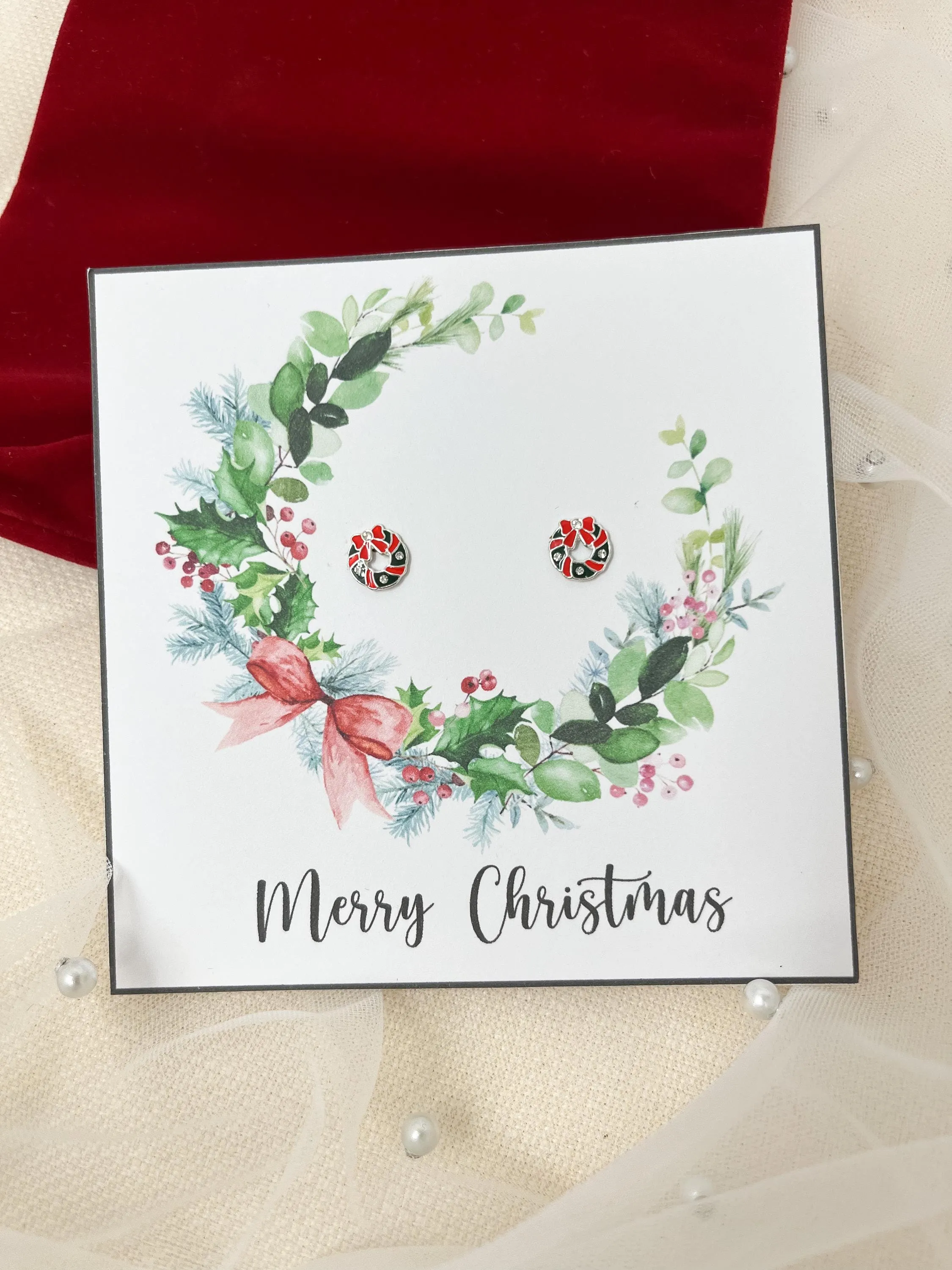 Christmas Earrings | Snowflake Earrings | Stocking Filler Gifts | Secret Santa Gift | Jewellery