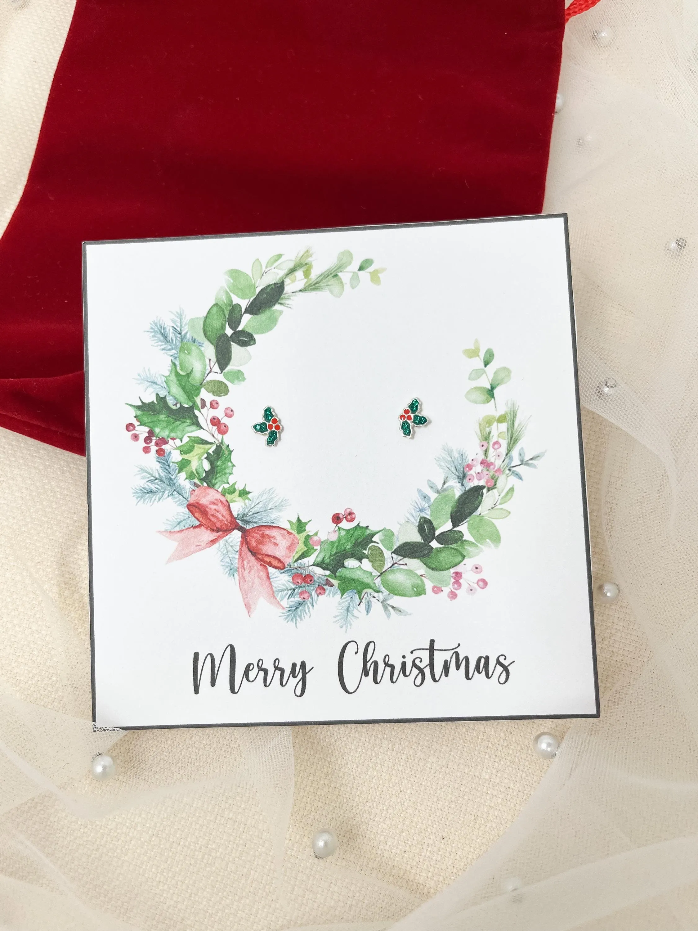 Christmas Earrings | Snowflake Earrings | Stocking Filler Gifts | Secret Santa Gift | Jewellery