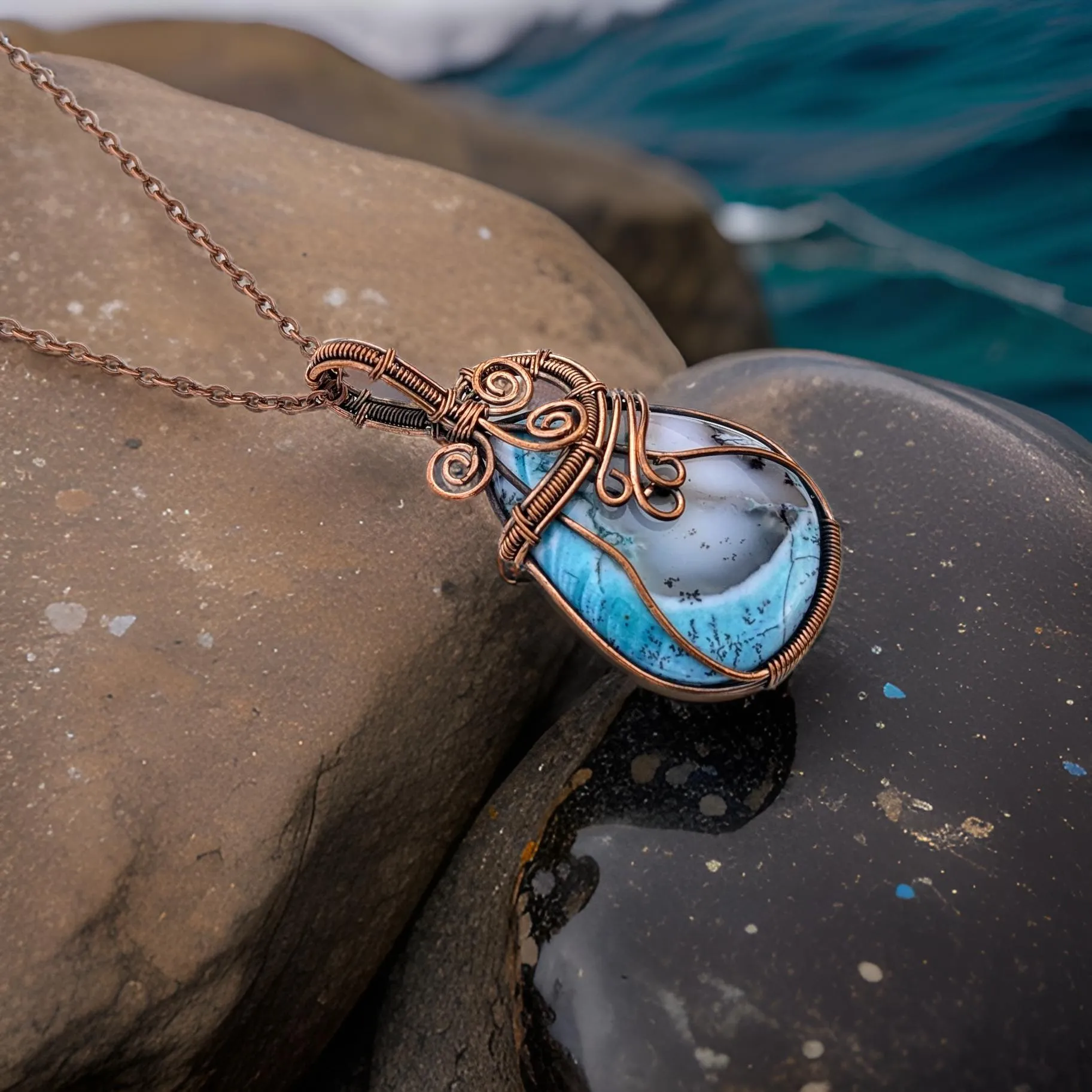 Dendrite Opal - Necklace