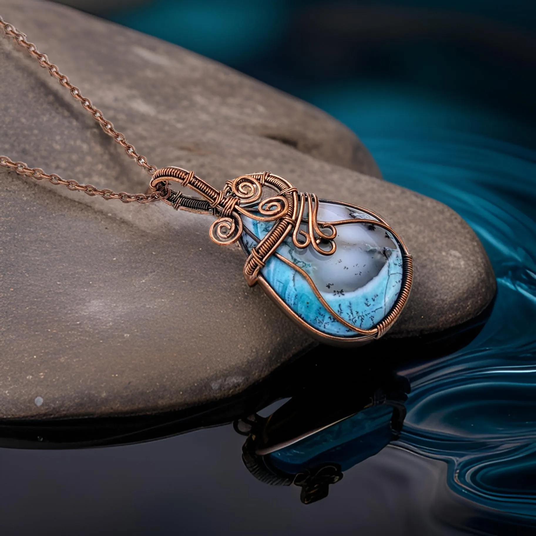 Dendrite Opal - Necklace