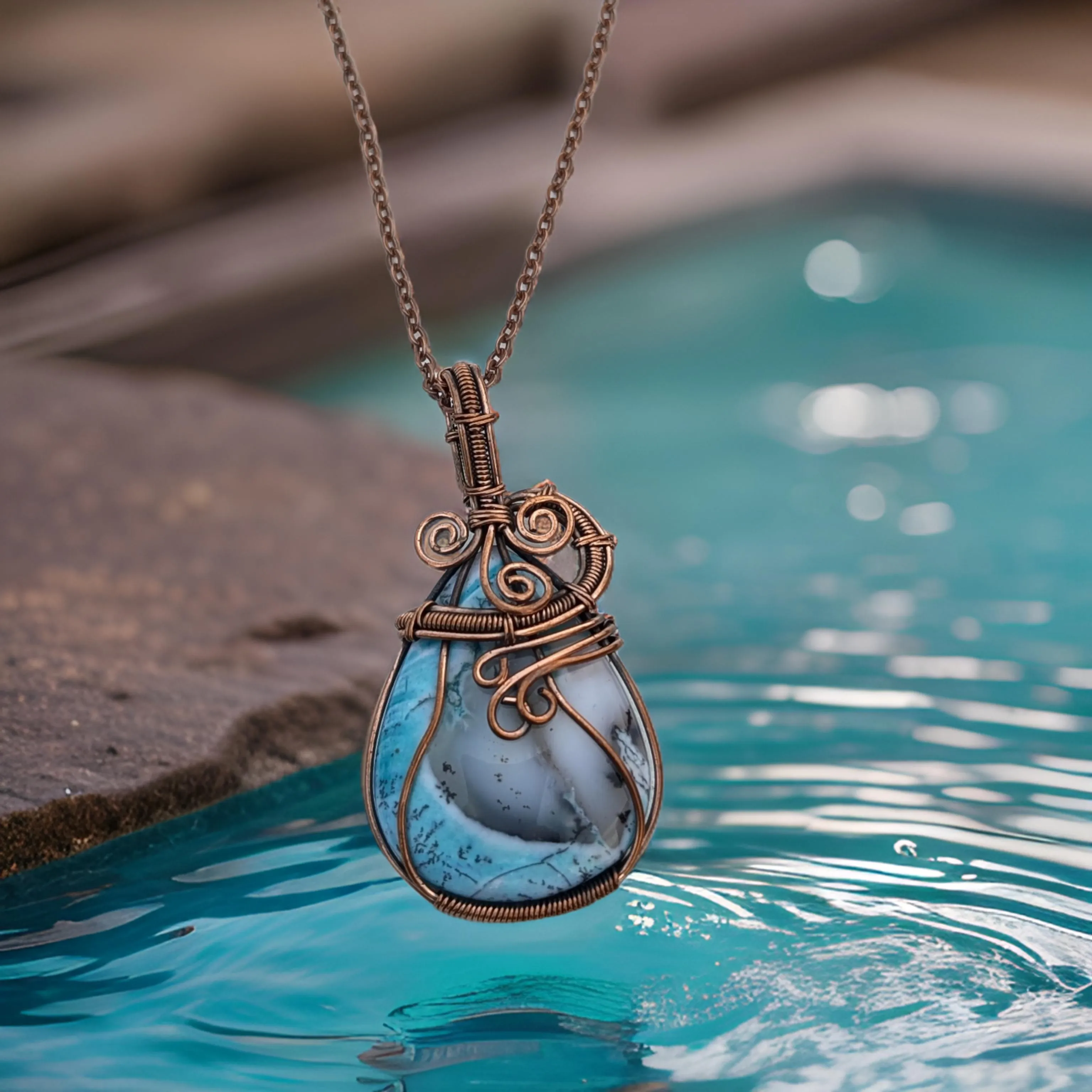 Dendrite Opal - Necklace