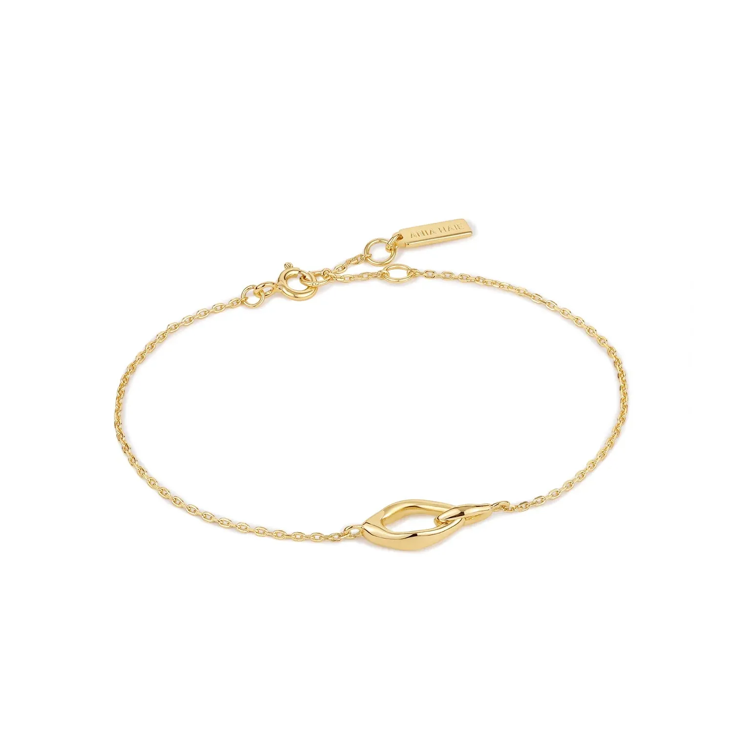 Gold Wave Bracelet