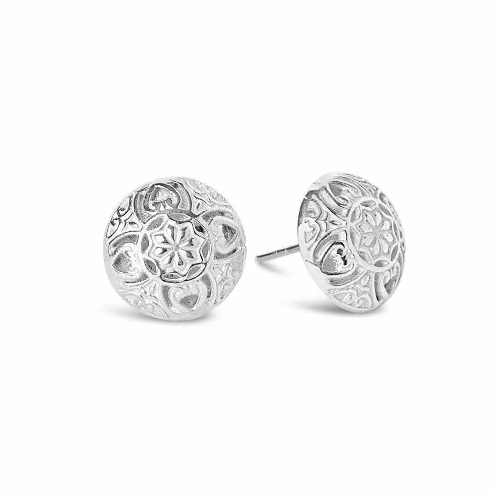 Memory Keeper Earrings | Silver