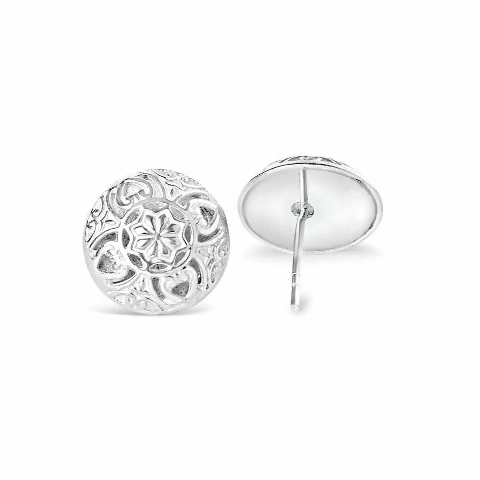 Memory Keeper Earrings | Silver