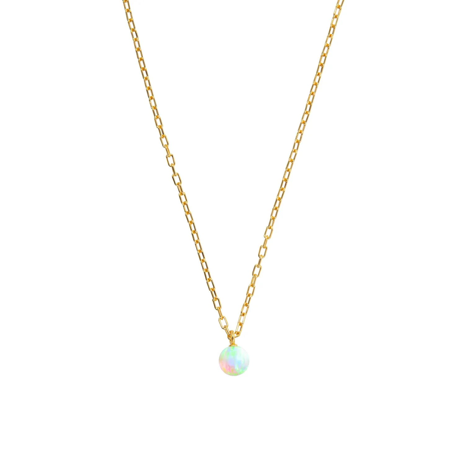 OPIA SEA OPAL PENDANT - SMALL