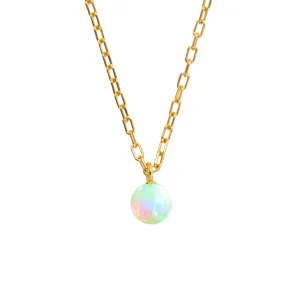 OPIA SEA OPAL PENDANT - SMALL