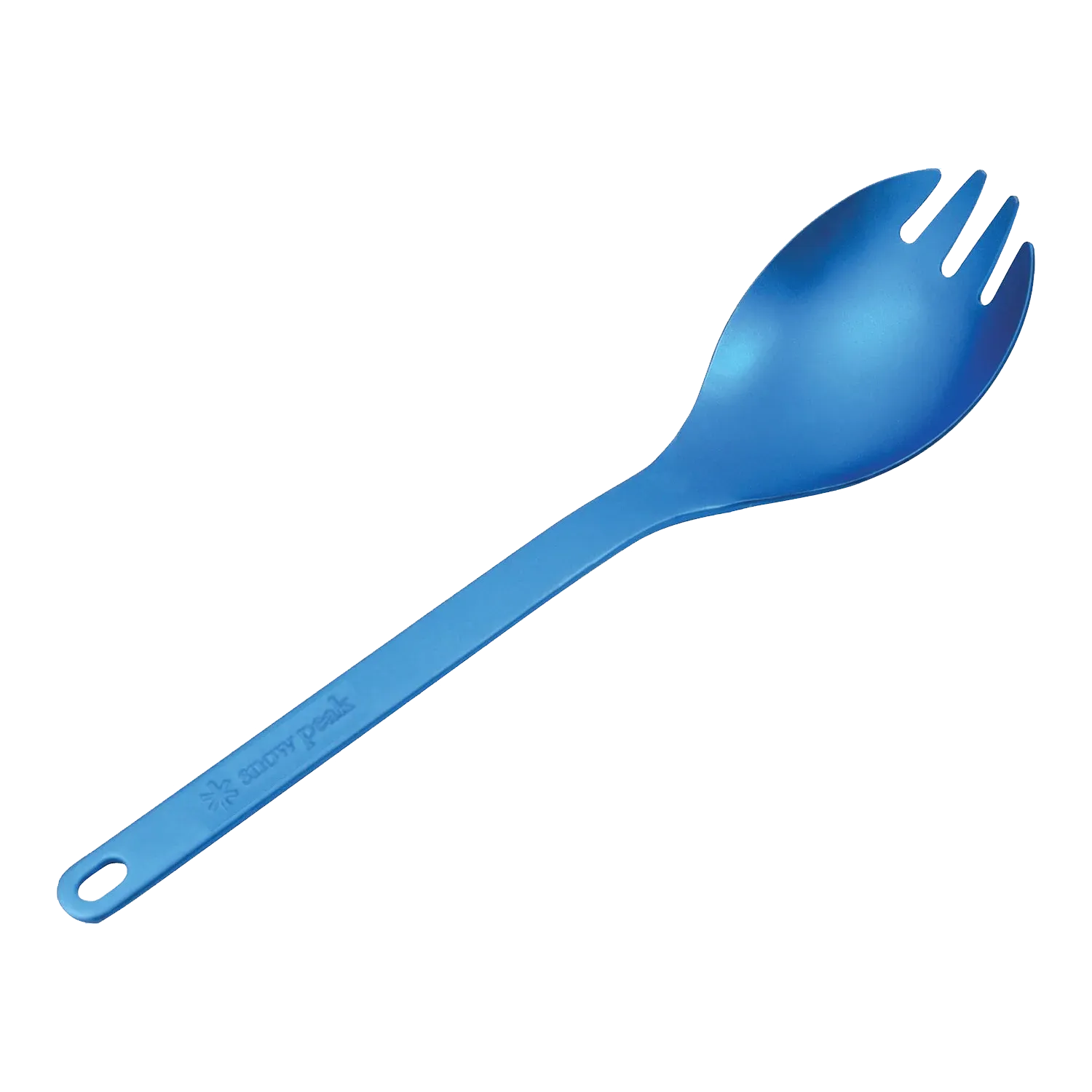 Titanium Spork - Blue Anodized
