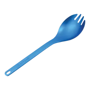 Titanium Spork - Blue Anodized