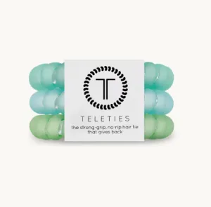 Turquoise Large Teleties