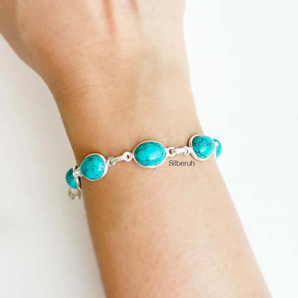 Turquoise Silver Bracelet