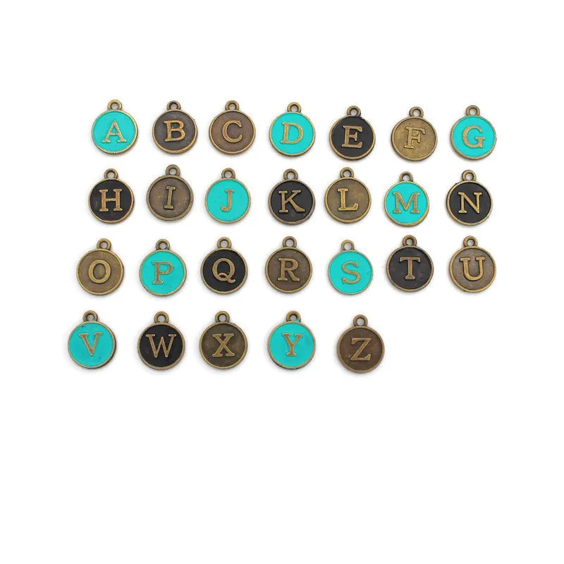 Typewriter Key Initial Charm Only